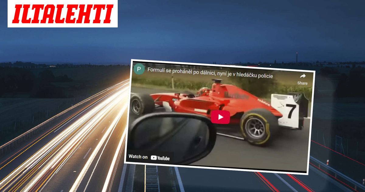 Joku ajoi "Kimi Räikkösen Ferrarilla" moottoritiellä – Poliisi puuttui peliin