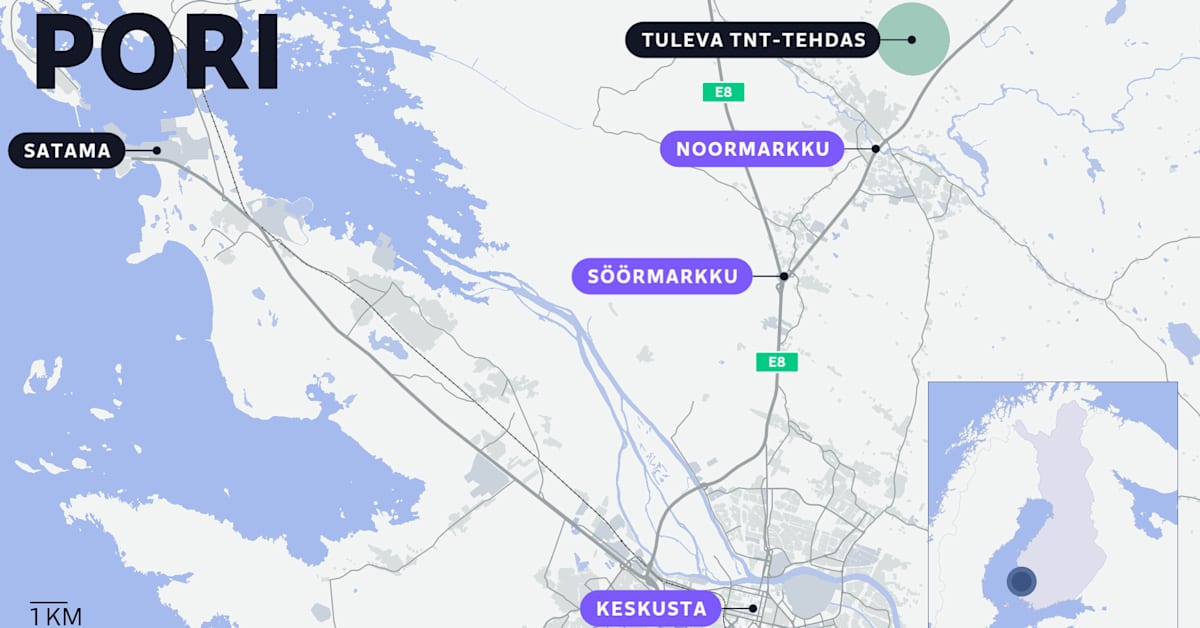 Porin kaupunki: TNT-tehtaasta hallinto-oikeuteen valittaneilla ei ole edes valitusoikeutta | Satakunta