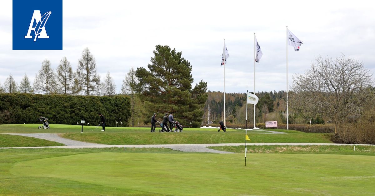 Hengenvaarallinen tilanne nokialaisella golfkentällä: kentänhoitaja sai draivin päähänsä