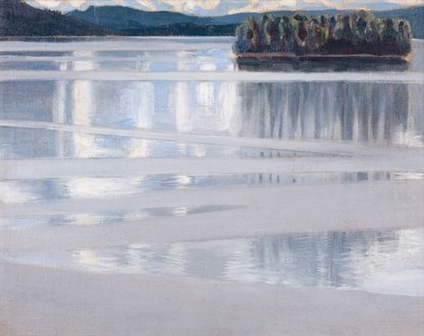 Akseli Gallen-Kallela maalasi Keiteleen 1904.