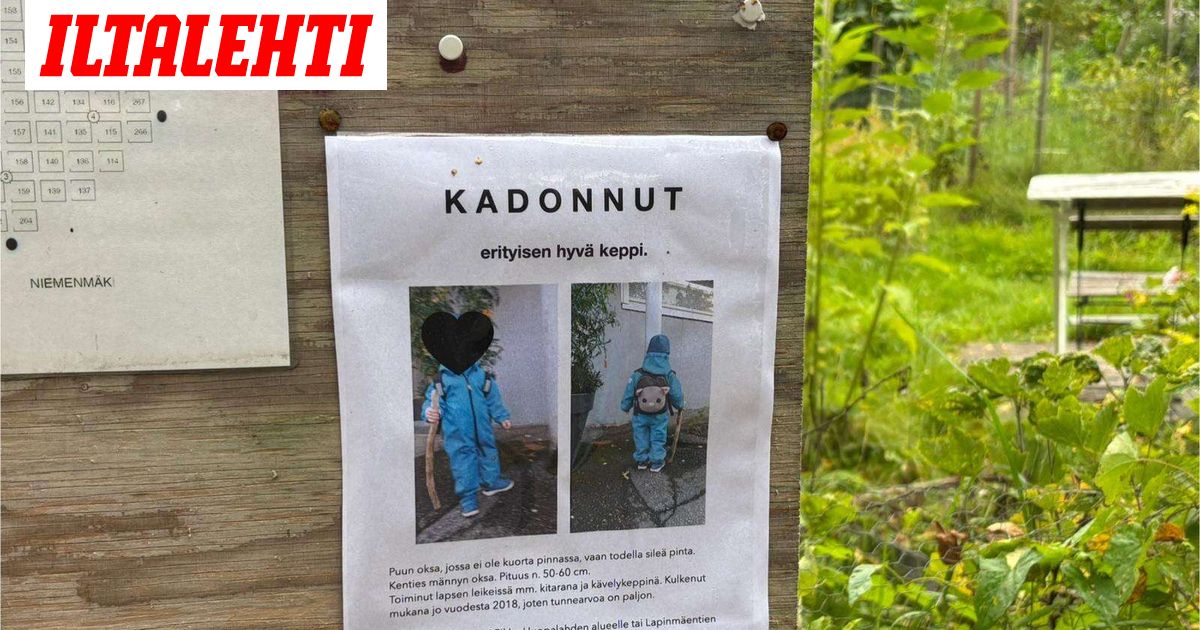 Tämä katoamisilmoitus sai helsinkiläisten sydämet sulamaan