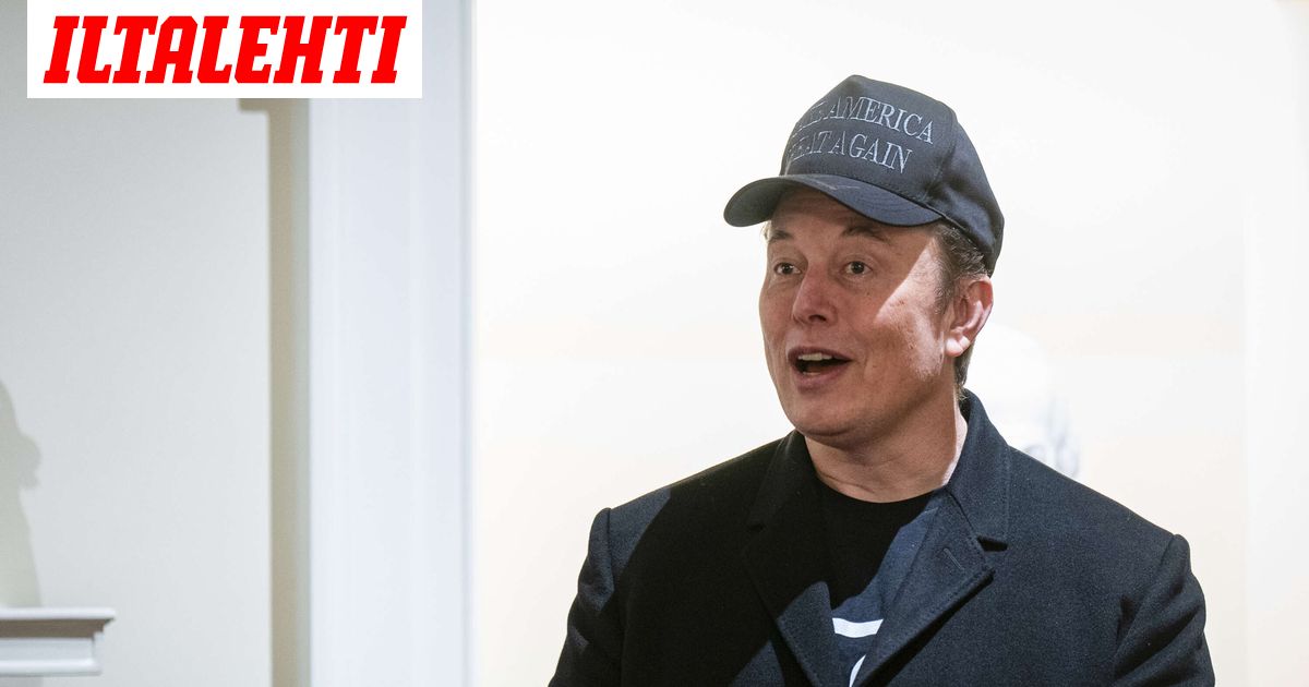 Elon Musk palasi ykköspaikalle