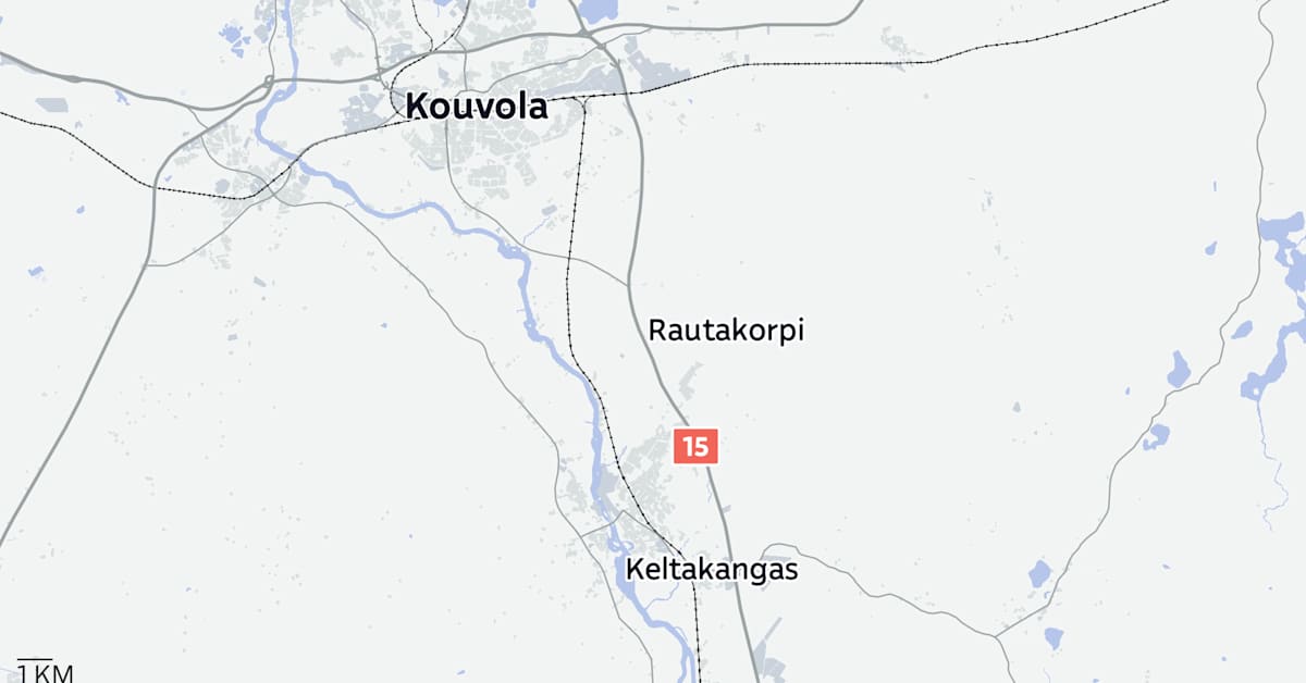 Moottoripyörä kaatui valtatie 15:llä – kaksi henkilöä loukkaantui | Kymenlaakso