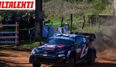Sami Pajari huimassa taistossa MM-rallissa – "Todella, todella hankalaa"