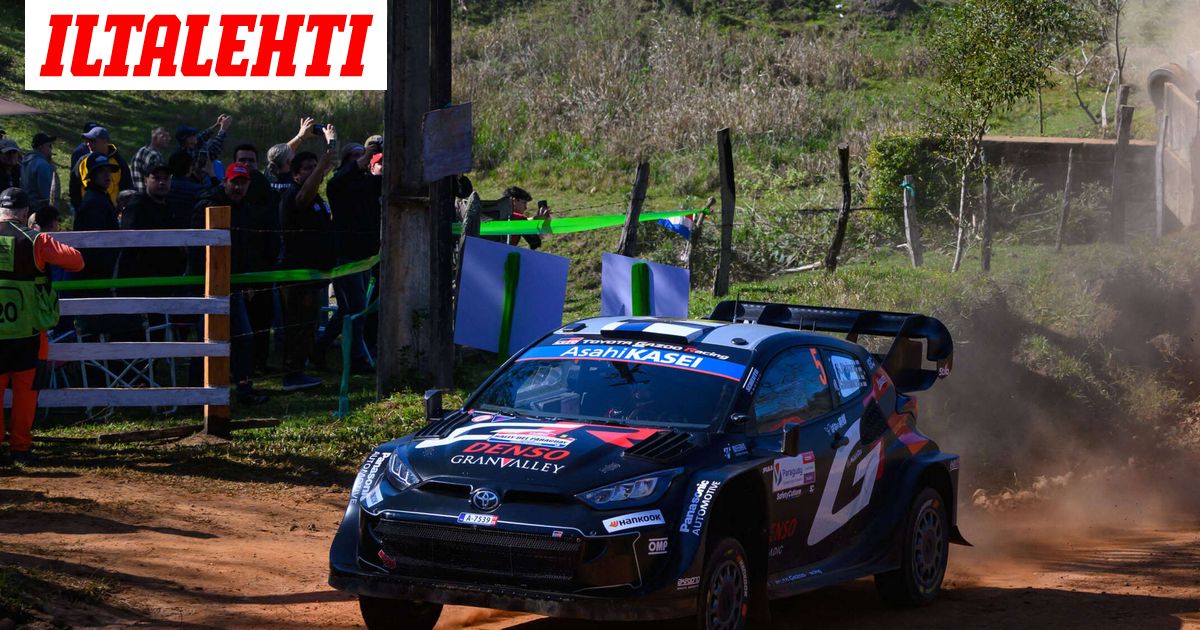 Sami Pajari huimassa taistossa MM-rallissa – "Todella, todella hankalaa"