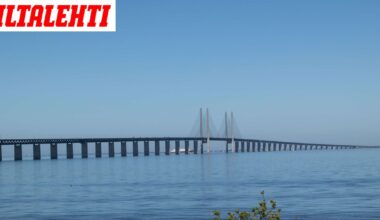 Venäläinen alus ankkuroitunut Juutinrauman salmeen