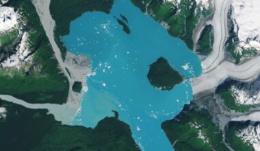 Alaskaan syntyi uusi saari, syynä jäätiköiden sulamisvedet