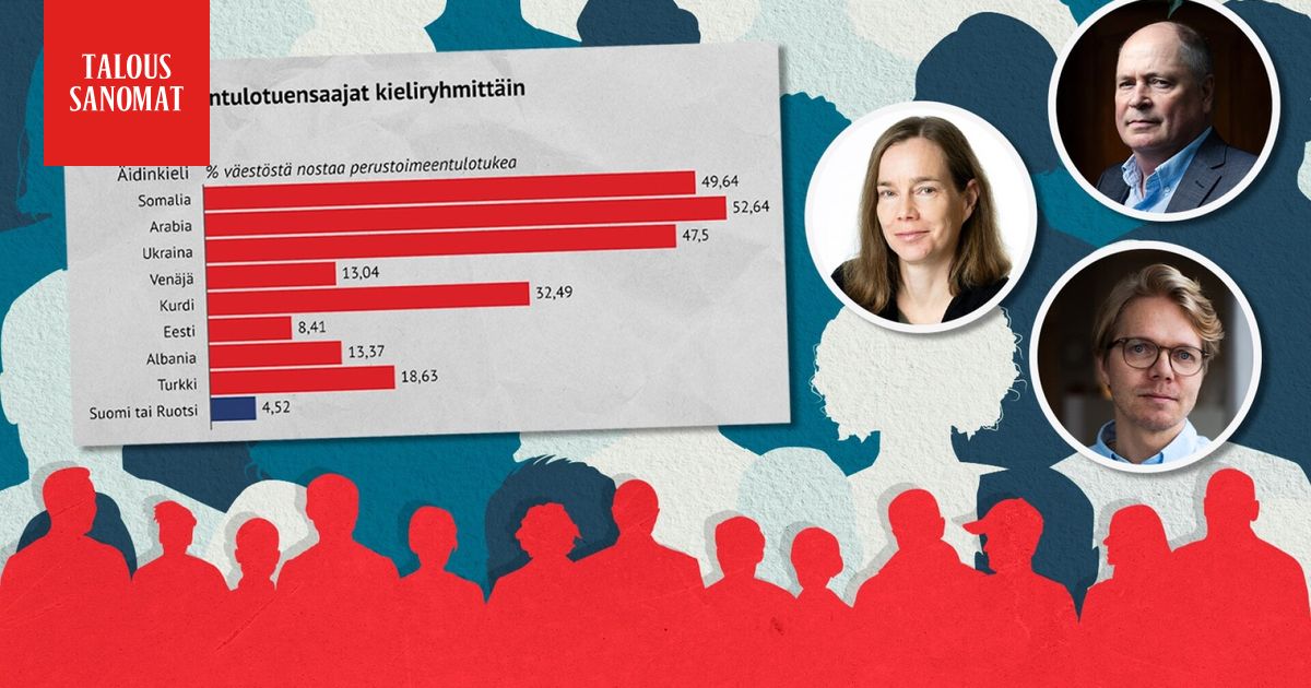 Nämä kieliryhmät saavat eniten Kelan toimeentulotukea