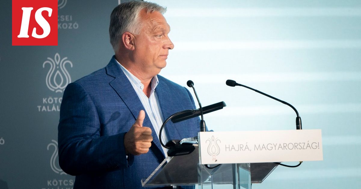 Orban: Ruotsi luhistuu - Ilta-Sanomat