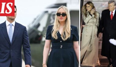 Tiffany Trump matkasi Britanniaan Donald Trumpin valtiovierailulle