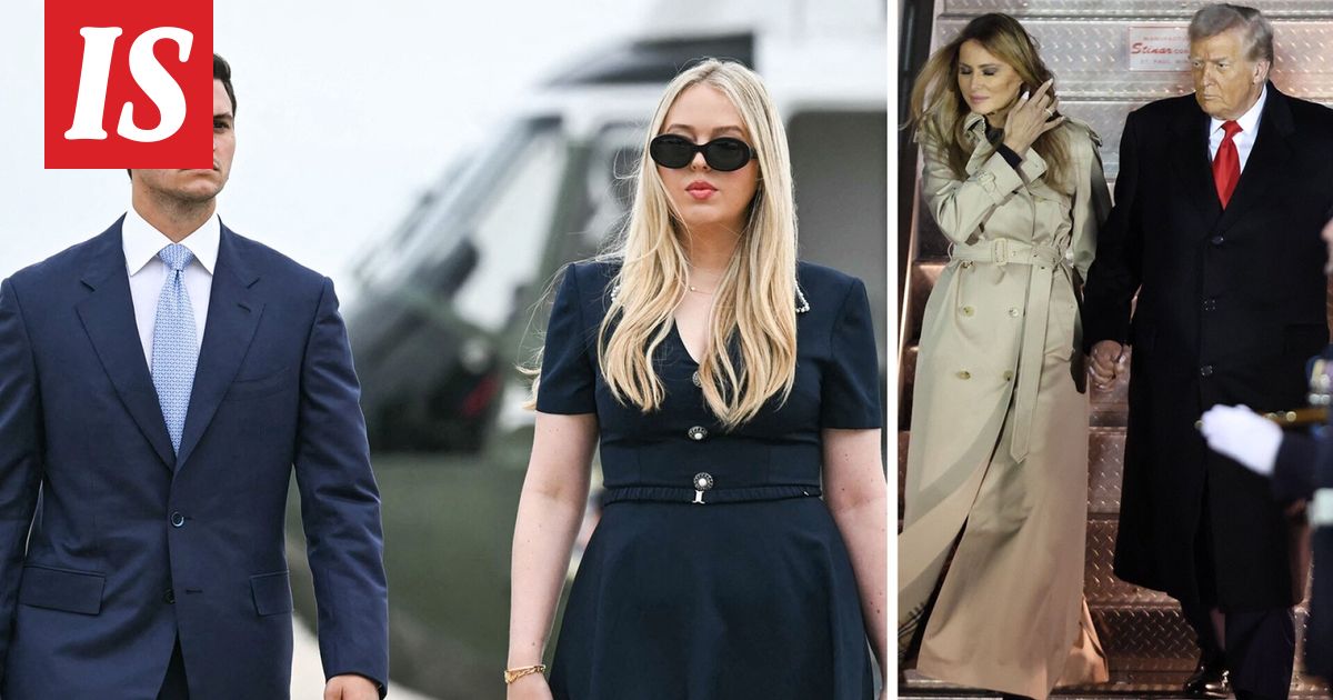 Tiffany Trump matkasi Britanniaan Donald Trumpin valtiovierailulle