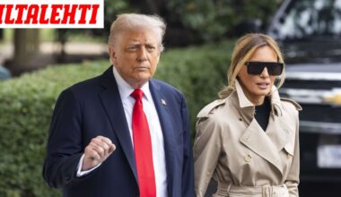 Yllättävä hahmo mukana Trumpin Britannian-vierailulla – Syy epäselvä