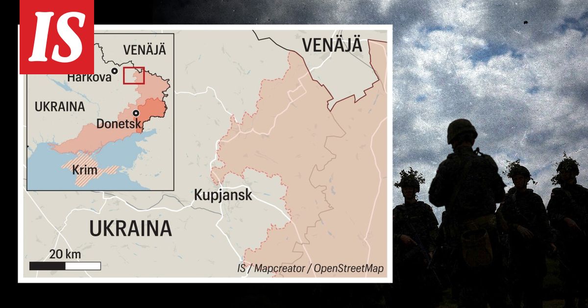 Kuva paljastaa: Venäjä lähestyy Kupjanskia – käytti ovelaa taktiikkaa