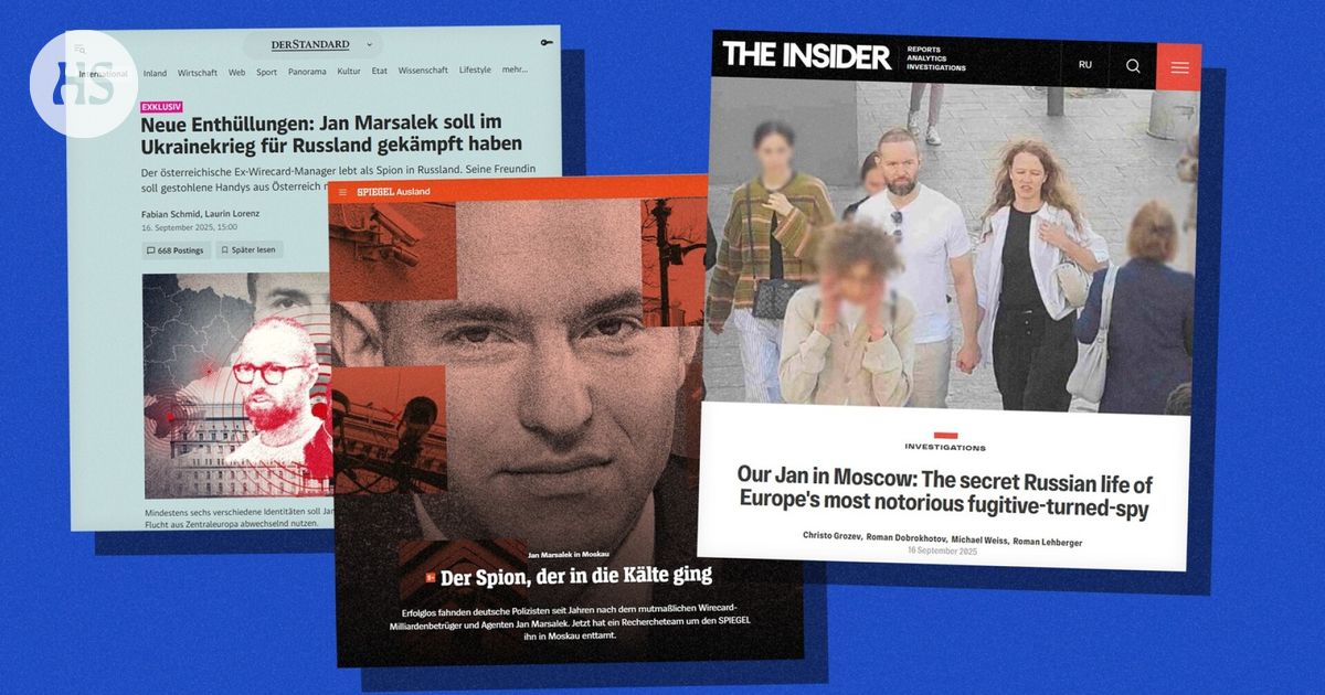Mediat: Euroopassa talousrikoksista syytetty Jan Marsalek elää salanimellä Moskovassa