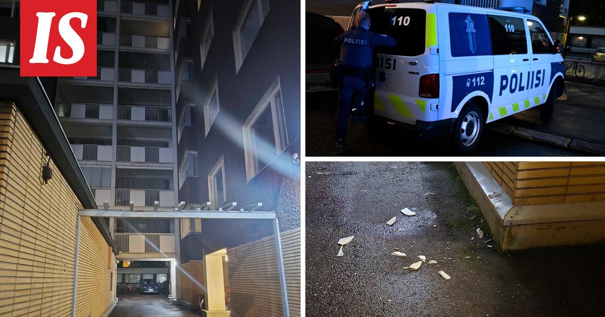 Ihminen kuoli pudottuaan parvekkeelta Helsingissä – maassa levyn osia