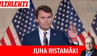 Tämän Charlie Kirkin murha osoitti jälleen – Pätee myös Suomessa