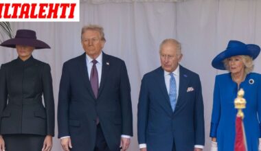 Donald ja Melania Trumpin käytös puhuttaa Britanniassa – Tämä on hovin kanta