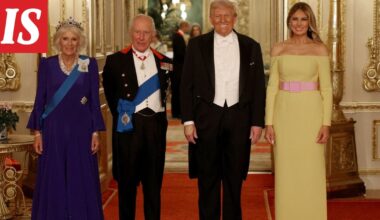 Melania Trumpin illallismekko sai yleisön hieraisemaan silmiään: ”Mitä hän oikein ajatteli”