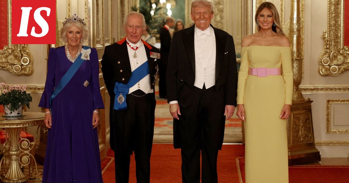 Melania Trumpin illallismekko sai yleisön hieraisemaan silmiään: ”Mitä hän oikein ajatteli”