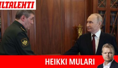 Putinin luottokenraali katosi – Tästä on kyse