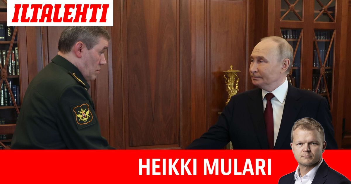Putinin luottokenraali katosi – Tästä on kyse