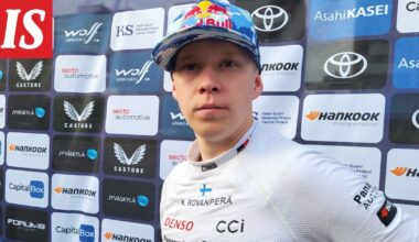Ralli: Kalle Rovanperältä rajua tekstiä