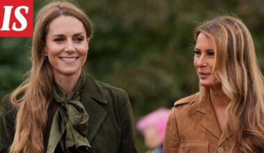 Lasten kanssa leikkivä Melania Trump ihastuttaa somessa