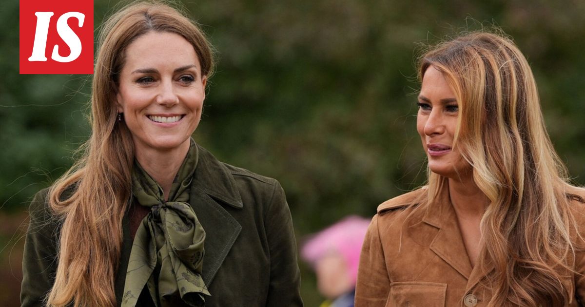 Lasten kanssa leikkivä Melania Trump ihastuttaa somessa
