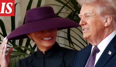 Donald ja Melania Trump nukkuivat eri huoneissa Britanniassa