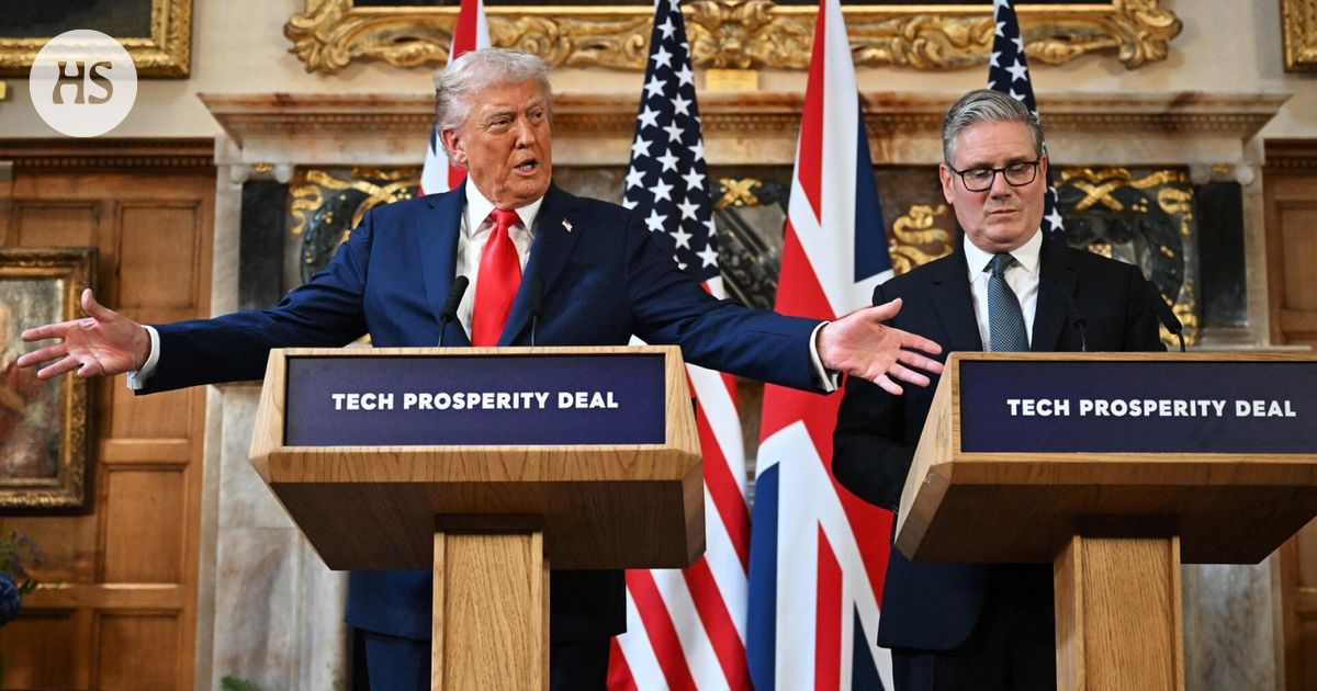 Trump ja Starmer pitävät yhteisen tiedotustilaisuuden