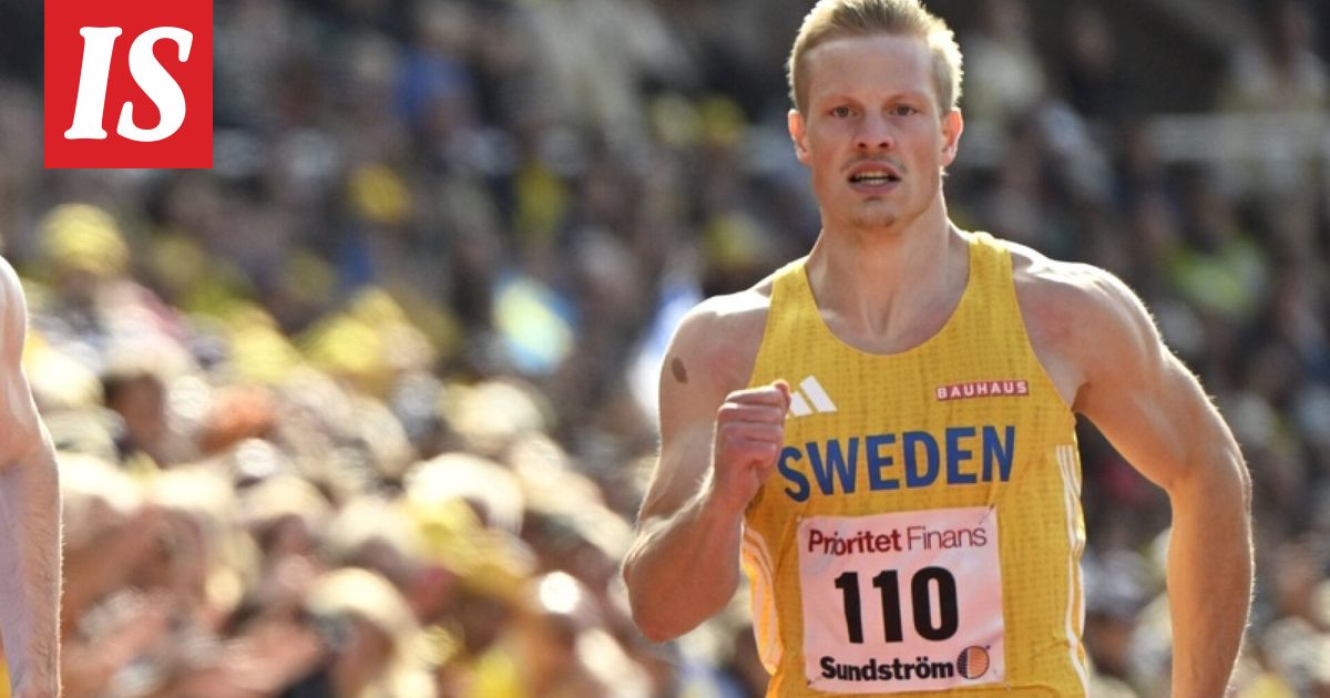 Yleisurheilu: Henrik Larsson haukkuu Fred Kerleyn