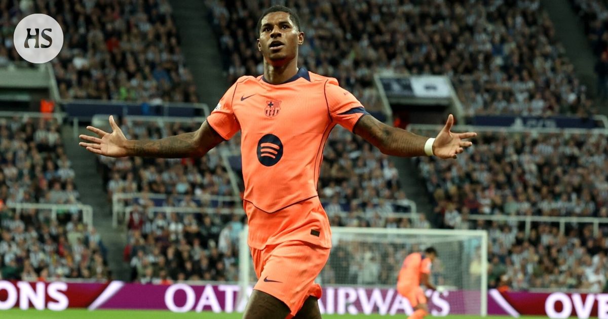 Mestarien liiga: Marcus Rashford nousi Barcelonan sankariksi