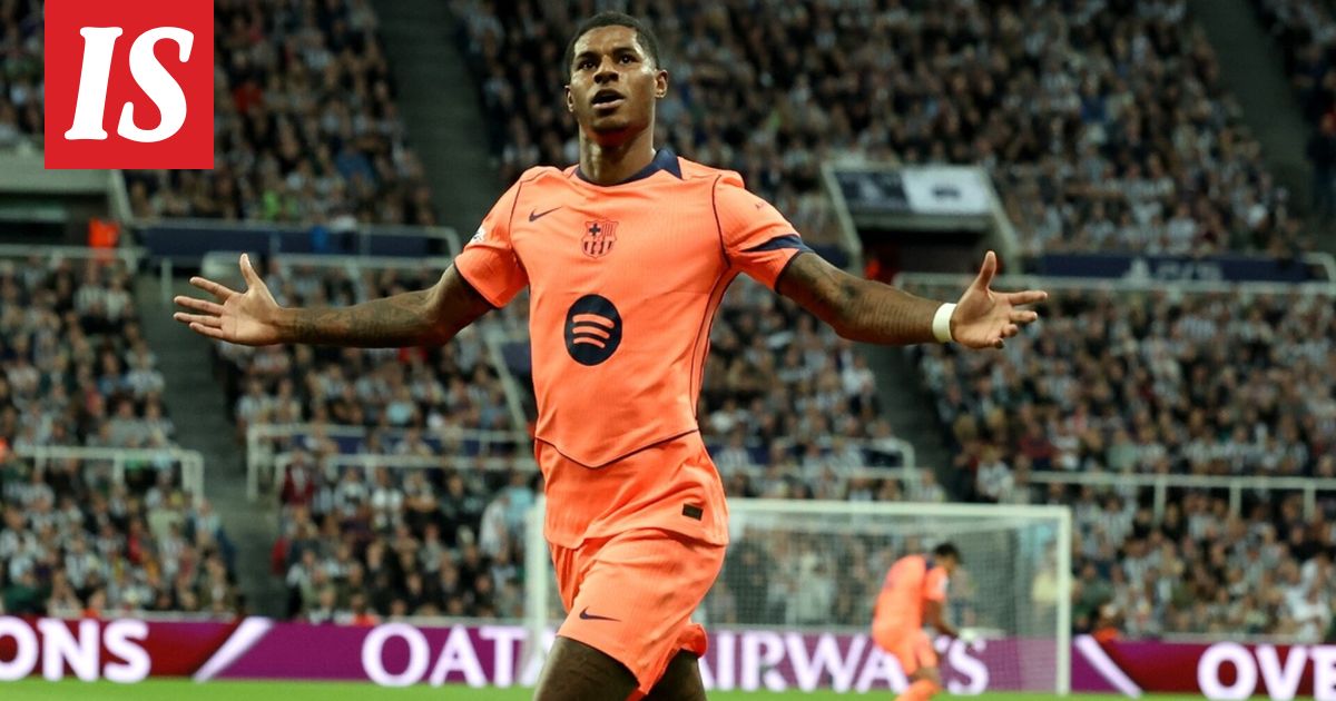 Mestarien liiga: Marcus Rashford nousi Barcelonan sankariksi