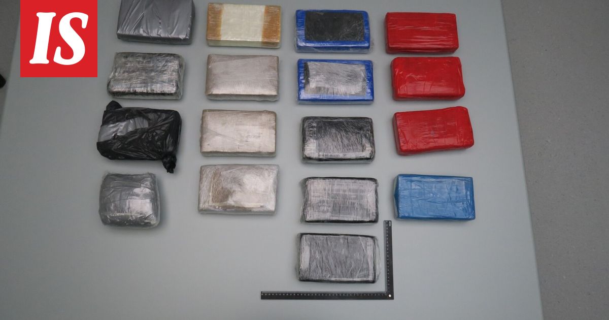 Poliisi epäilee: Noin 87 kiloa kokaiinia salakuljetettiin merikontissa Kolumbiasta Suomeen