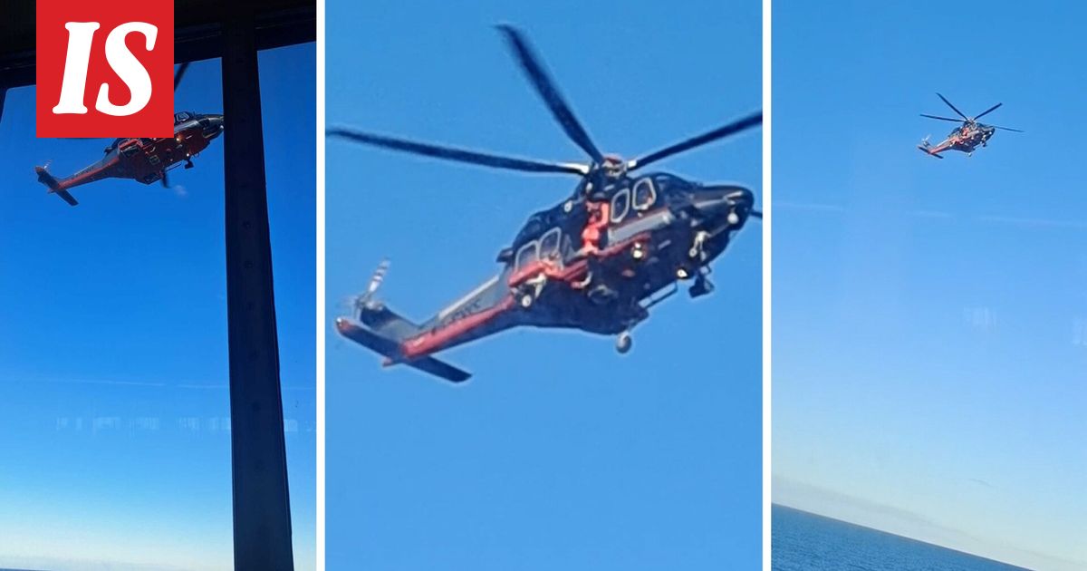 Helikopterit hämmensivät Tallinkin MyStarilla – tästä oli kyse