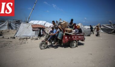 Israelin asevoimat sanoo jo lähes puolen miljoonan ihmisen paenneen Gazan kaupungista