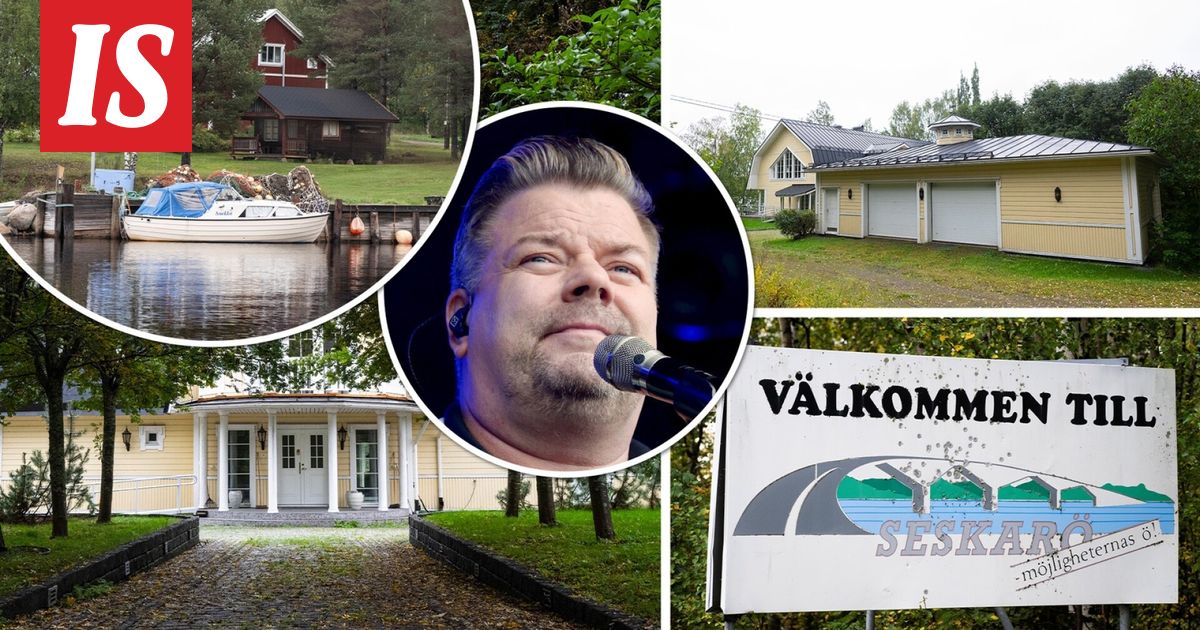 Kuvat: tältä näyttää Jari Sillanpään ökyhuvilalla