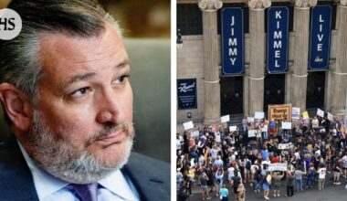 Trumpin tukija Ted Cruz vertasi Jimmy Kimmelin hyllytystä mafian toimintaan
