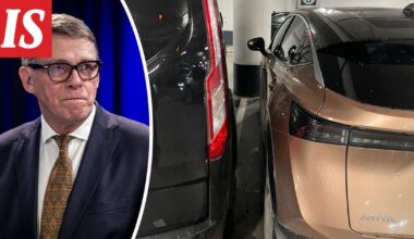 Pysäköinti: Musta paku esti Matti Vanhasen pääsyn autoonsa