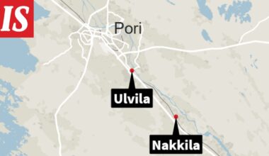 Kaksi kuoli rajussa ulosajossa Ulvilassa