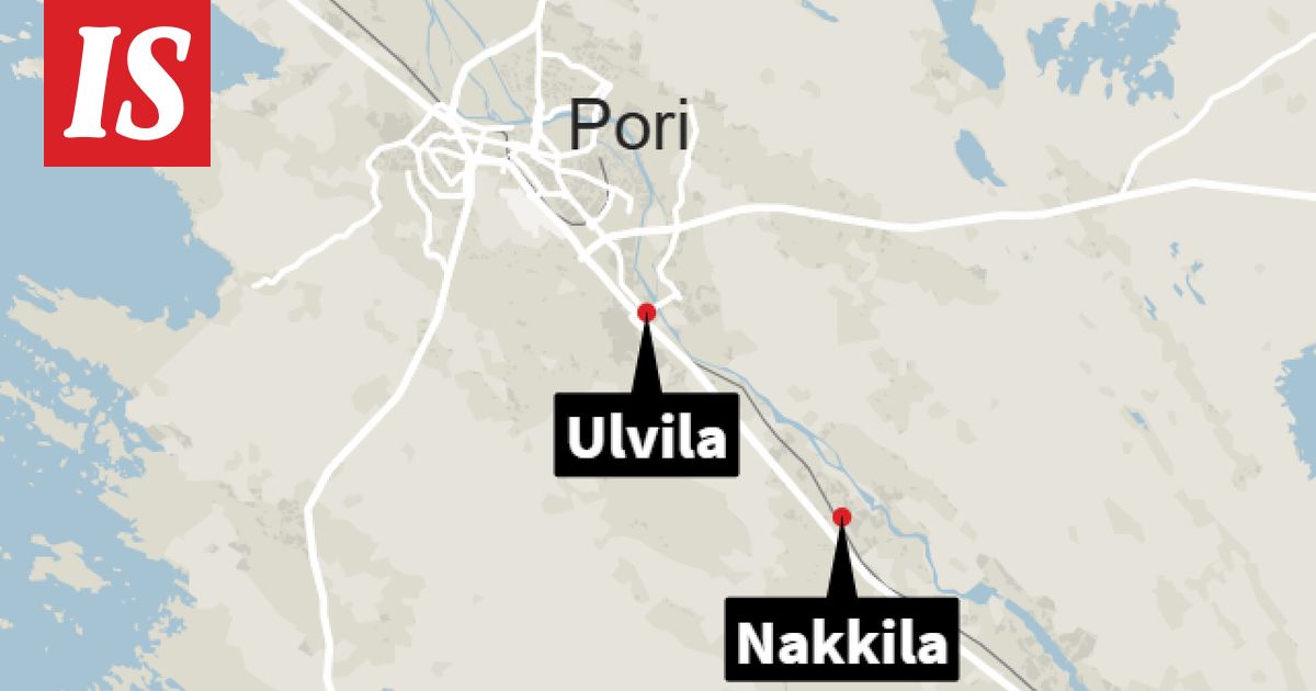 Kaksi kuoli rajussa ulosajossa Ulvilassa