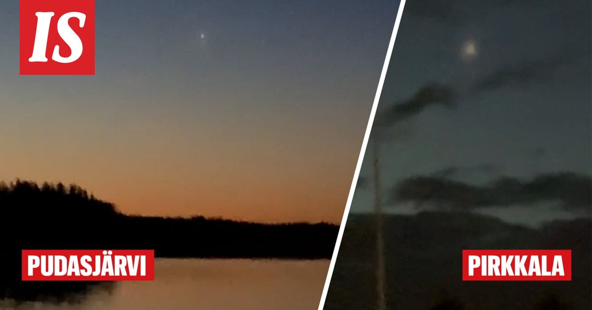 SpaceX:n raketti näkyi Suomen taivaalla
