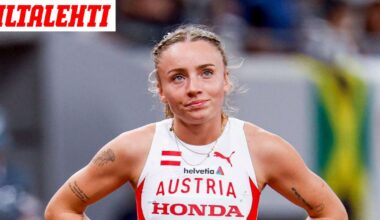 Juoksija Caroline esitteli takapuoltaan MM-kisoissa – ”Opit elämään sen kanssa”