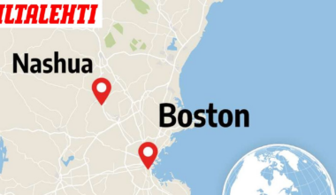 Useita ammuttu New Hampshiren osavaltiossa Yhdysvalloissa