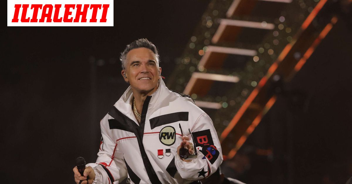 Kommentoiko Robbie Williams syrjähyppyään suomalaisfanin kanssa?