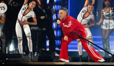 Konserttiarvio: Robbie Williams esitti Darudea ja horisi laiskanpulskeasti Tiktok-repaleisessa konsertissa