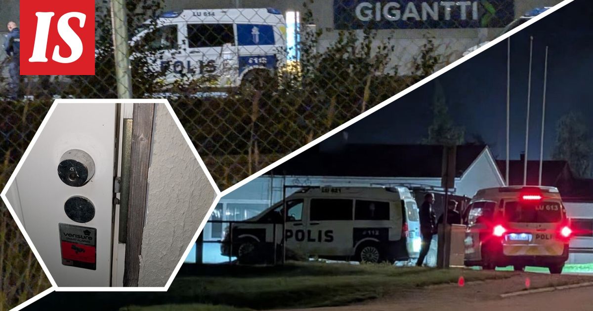 Murto Giganttiin Raaseporissa – poliisin epäilyn mukaan taustalla järjestäytynyt liiga