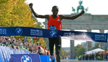 Berliinin maratonilla juostiin historian yhdeksänneksi kovin aika | Urheilua lyhyesti