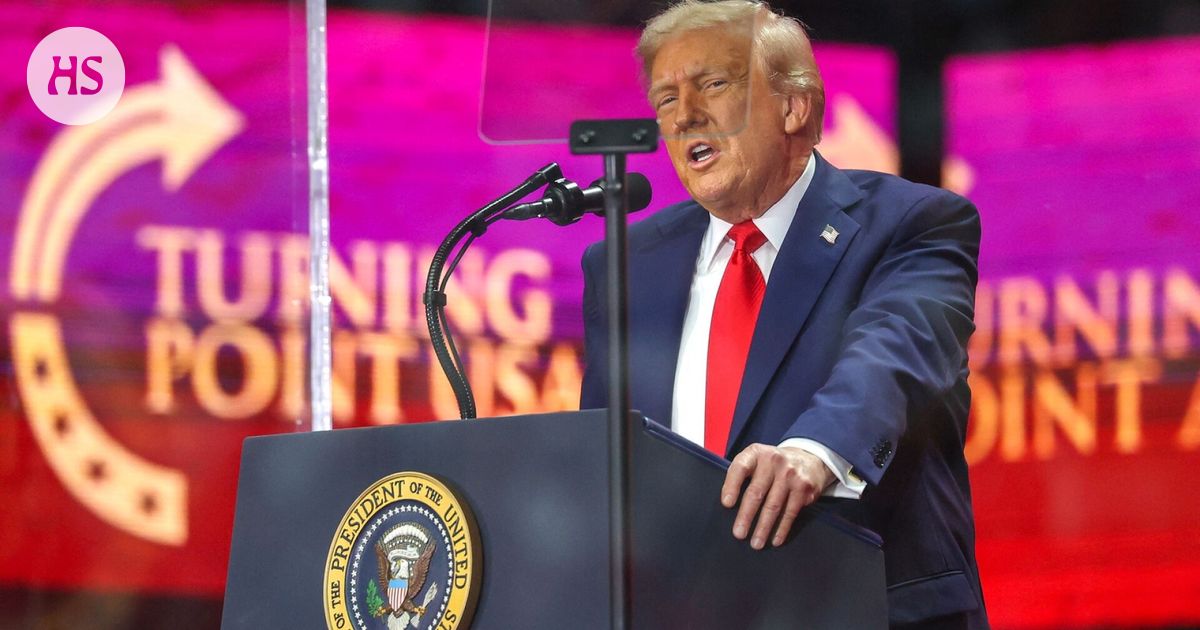 Trump puhui Charlie Kirkin muistotilaisuudessa: ”Amerikkalaisen vapauden marttyyri”