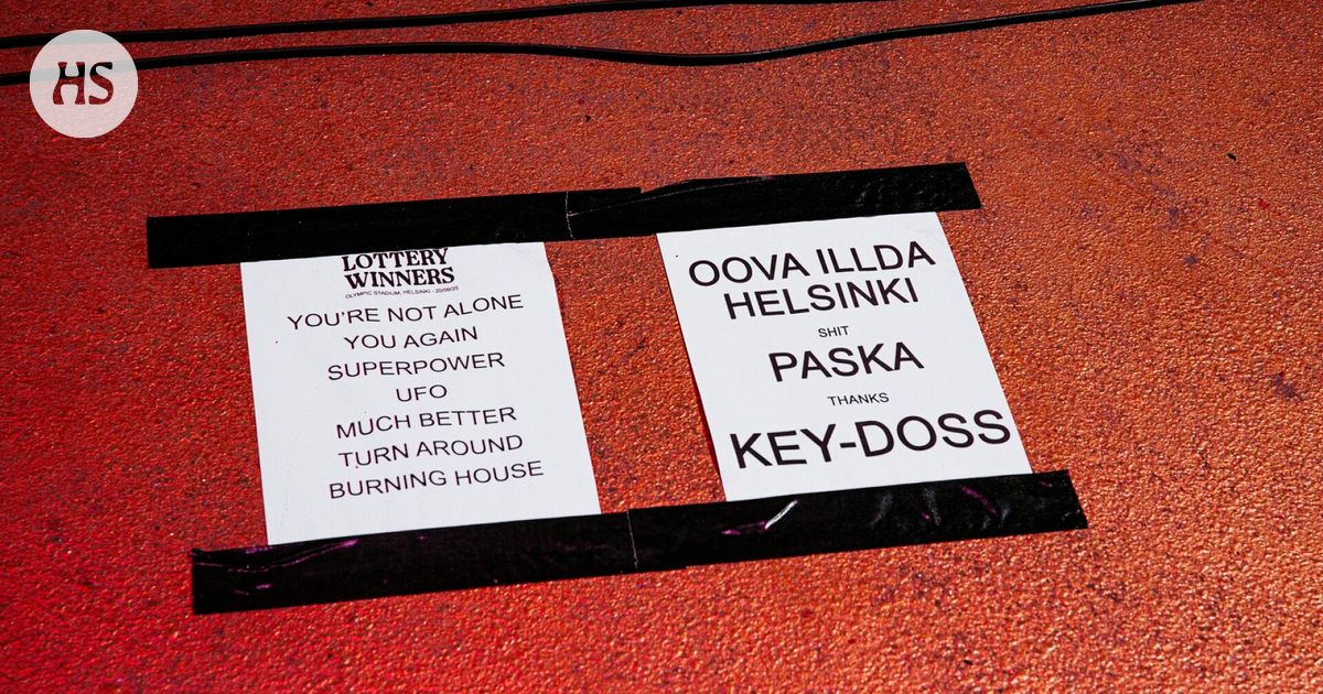 Kuva paljastaa: Robbie Williamsia Helsingissä lämmitellyt yhtye puhui suomea lunttilapusta